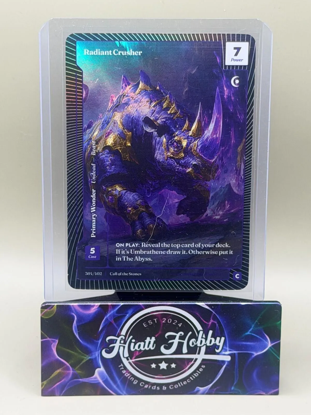 2025 Wonders of the First - #364/402 Radiant Crusher (C) - Classic Foil