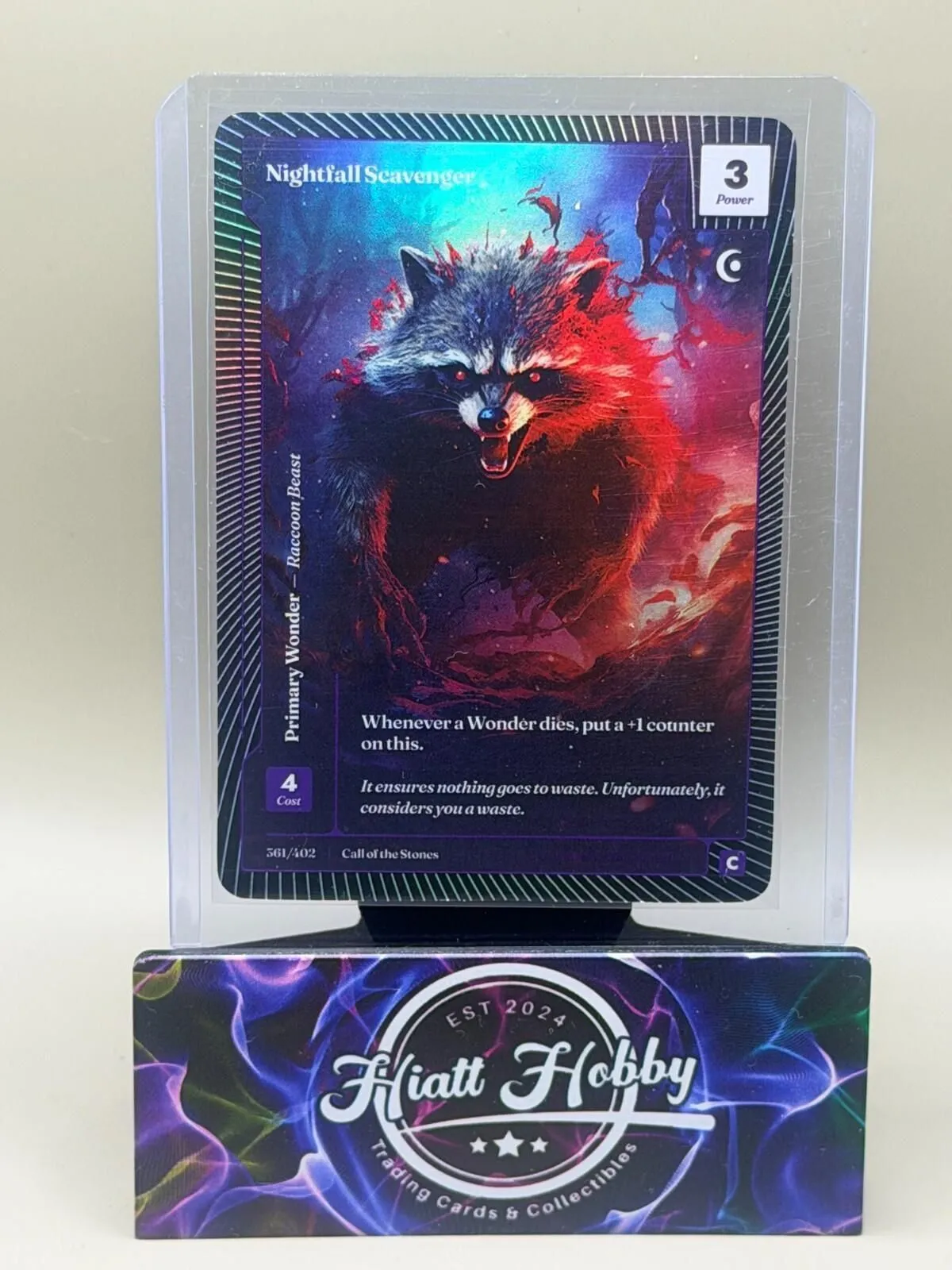 2025 Wonders of the First - #361/402 Nightfall Scavenger (C) - Classic Foil