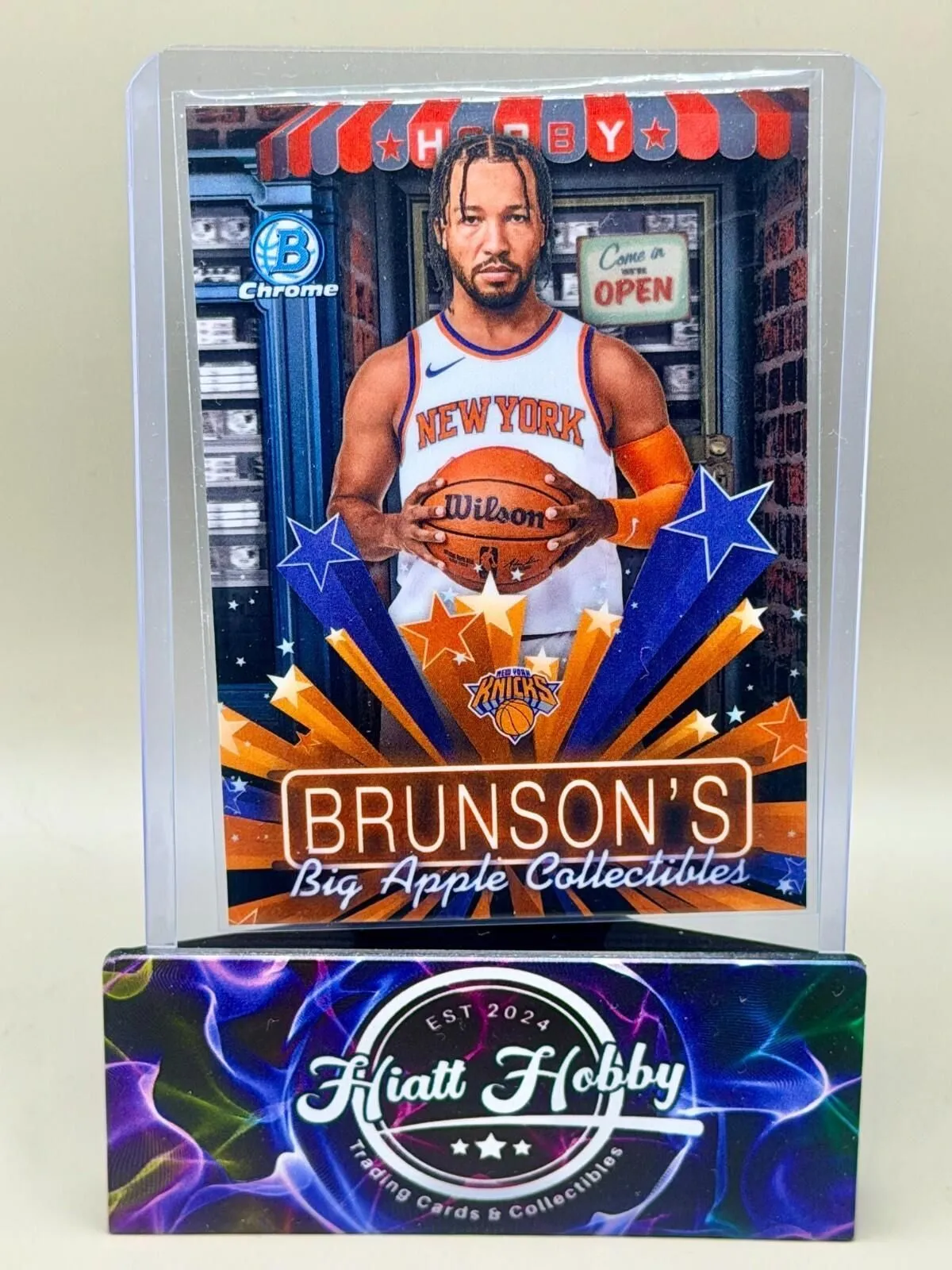 2025-26 Bowman Chrome Basketball - #HS-11 Jalen Brunson - Hobby Stars