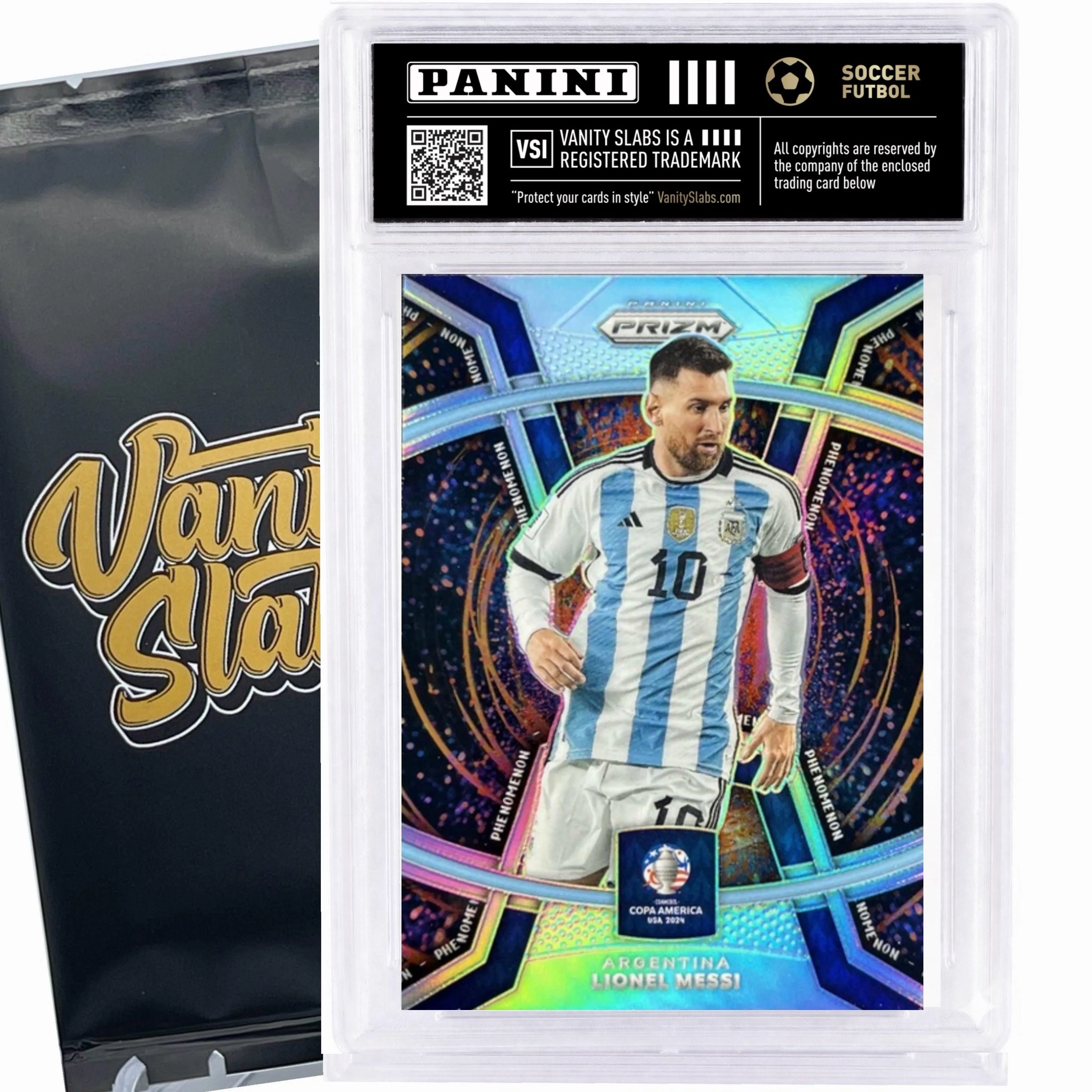 Soccer Mystery Pack— 1x Slabbed Trading Card | Rookies, Stars, Autographed or Inserts Guaranteed! | May Include Topps, Panini, or Fleer | Perfect Gift for Kids & Collectors of All Ages!