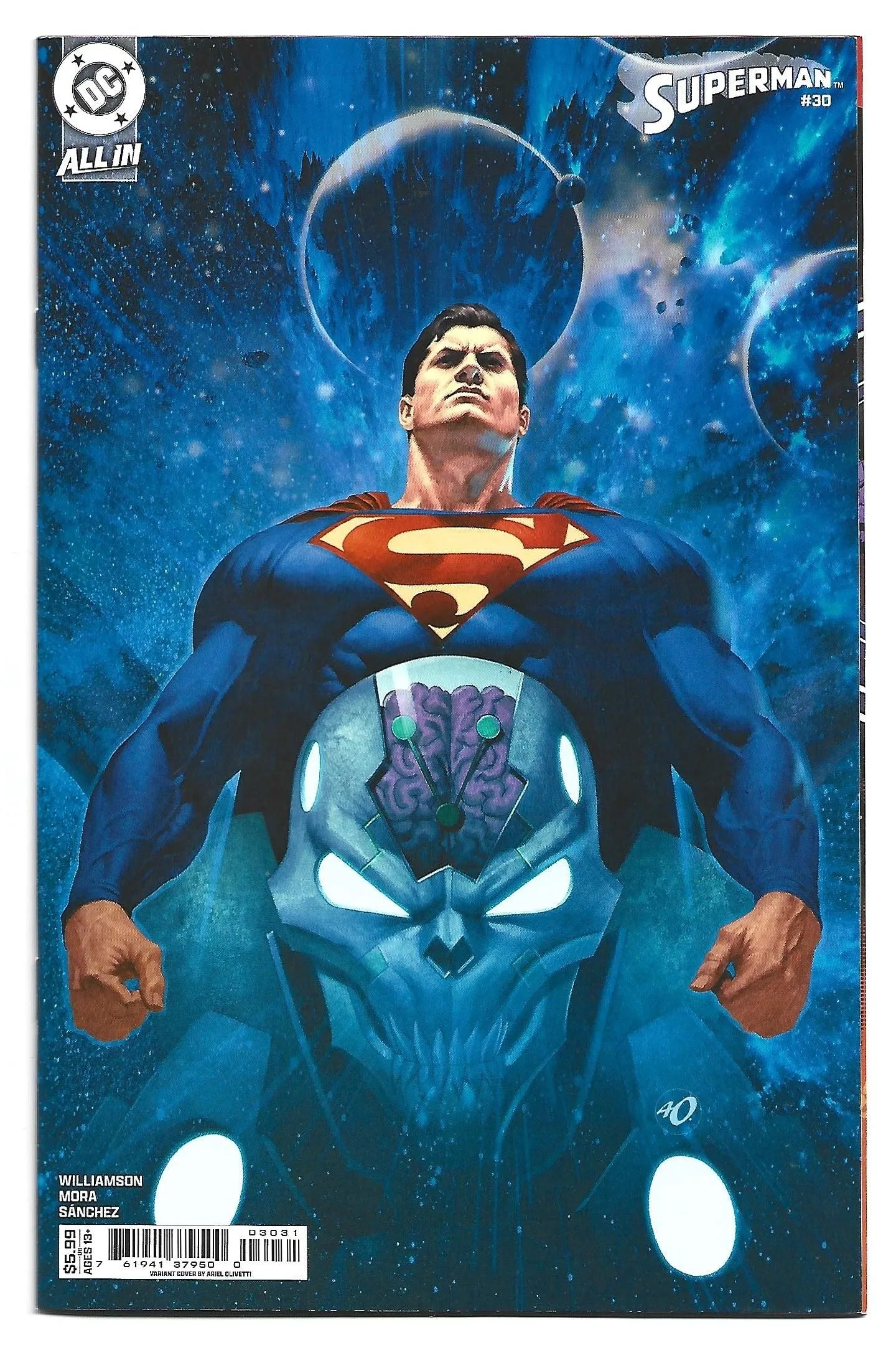 Superman #30 Ariel Olivetti Variant