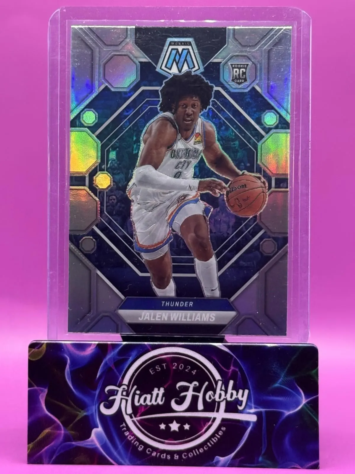 2022 Panini Mosaic Basketball - Jalen Williams #217 - Silver Holo Prizm (RC)