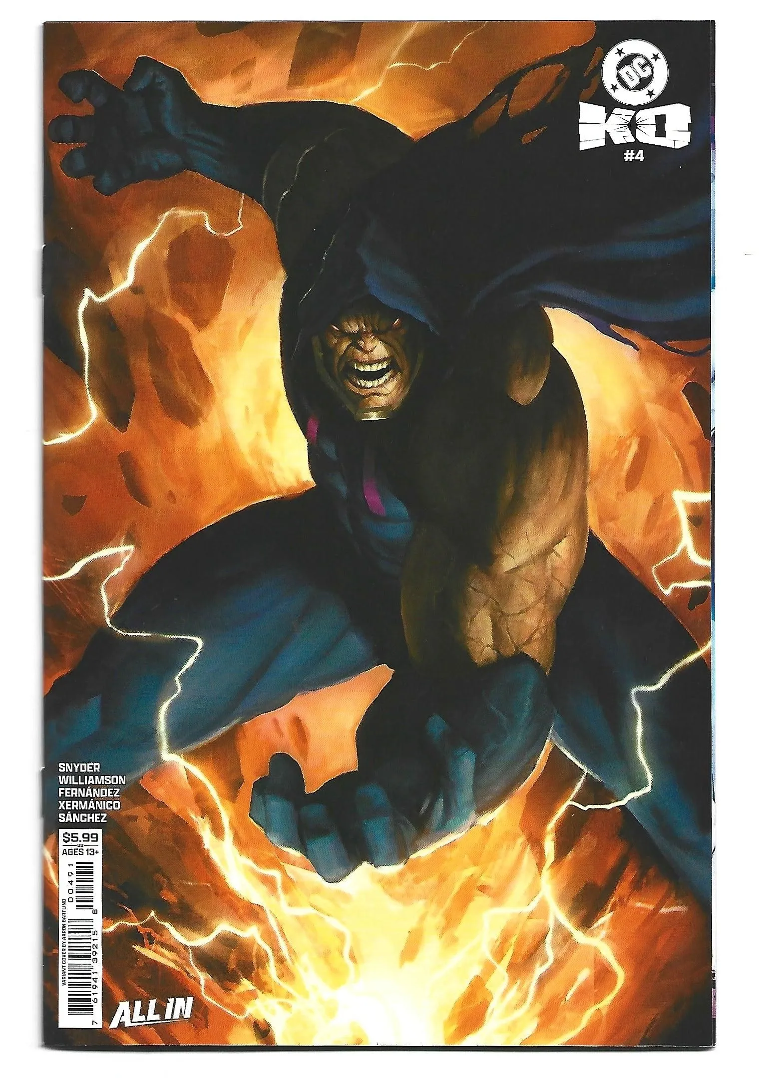 DC KO #4 Aaron Bartling Variant