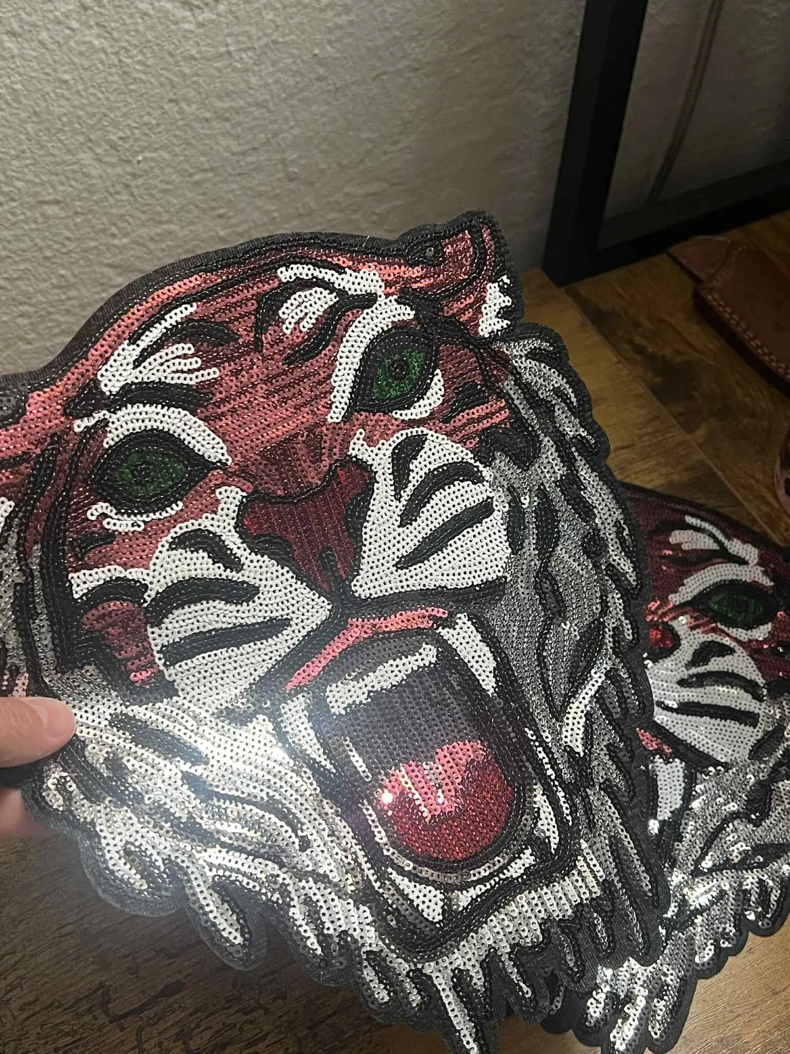 Sequin Tiger Big Patch