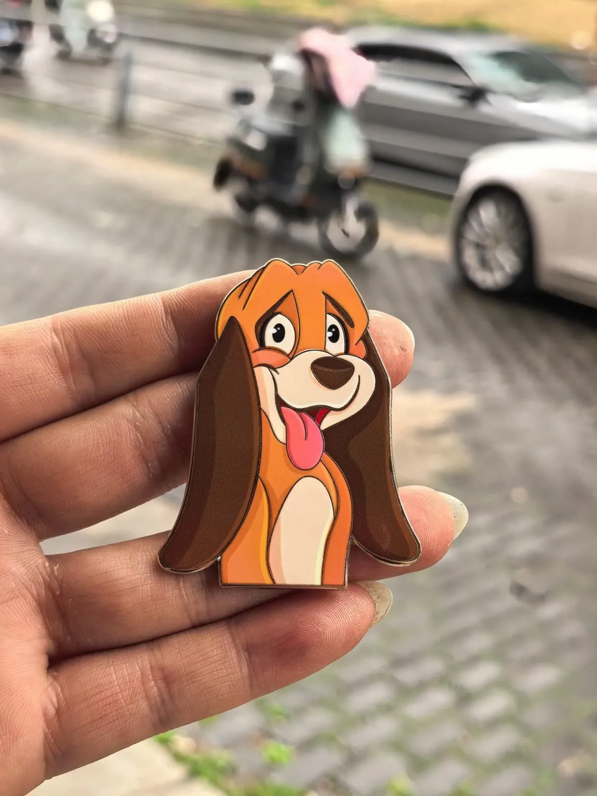 “Wild Expressions” Copper Fantasy Pin