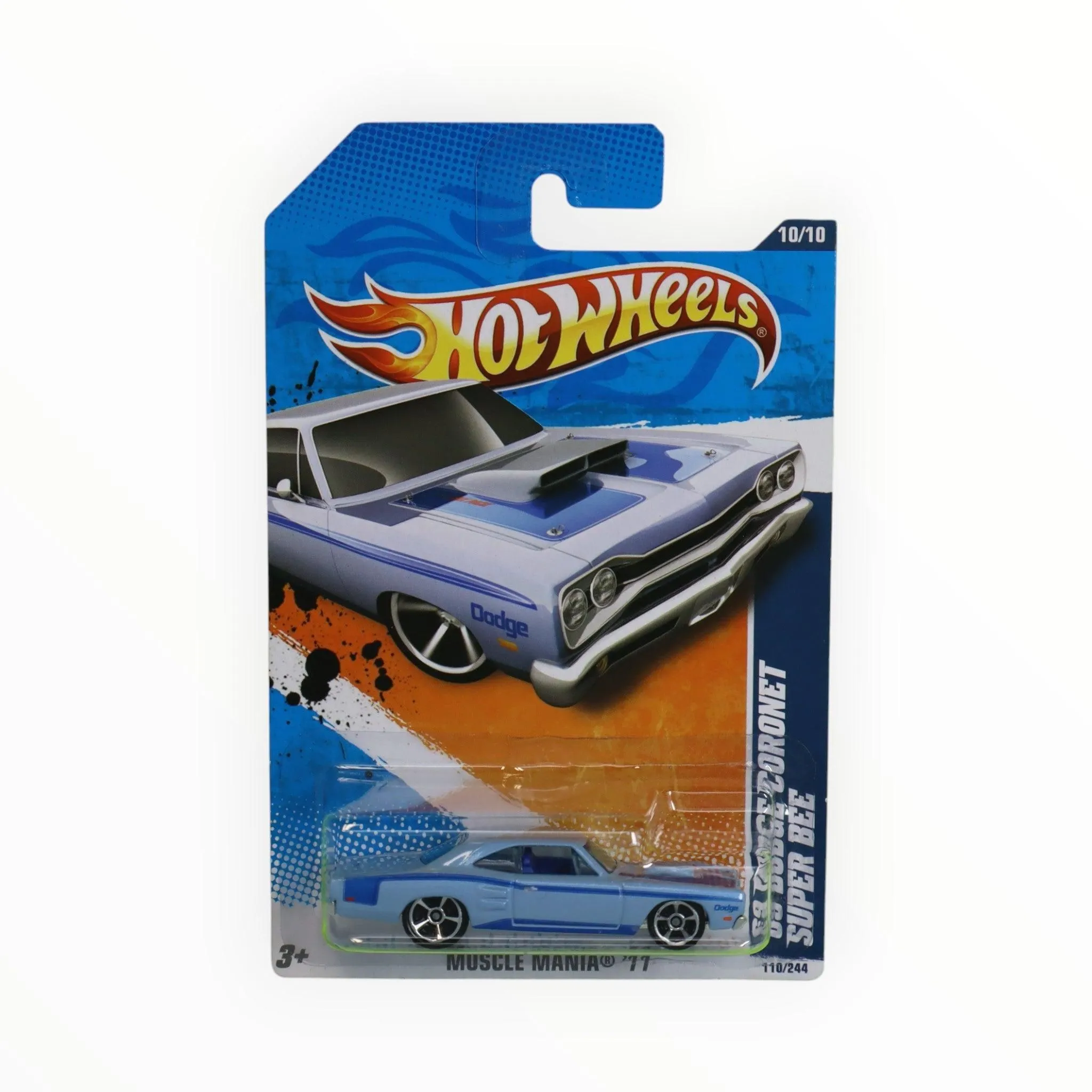Hot Wheels '69 Dodge Coronet Super Bee - Mainline (2011) 110/244
