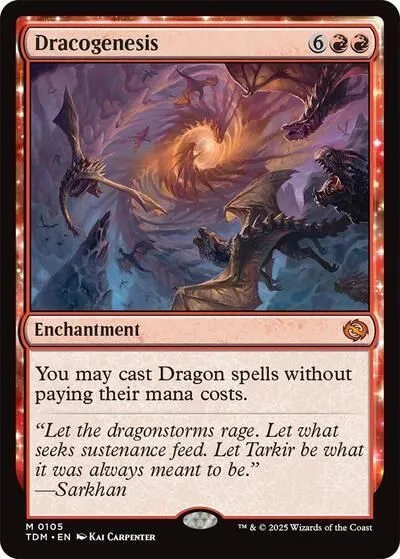 Dracogenesis (Tarkir: Dragonstorm) Near Mint