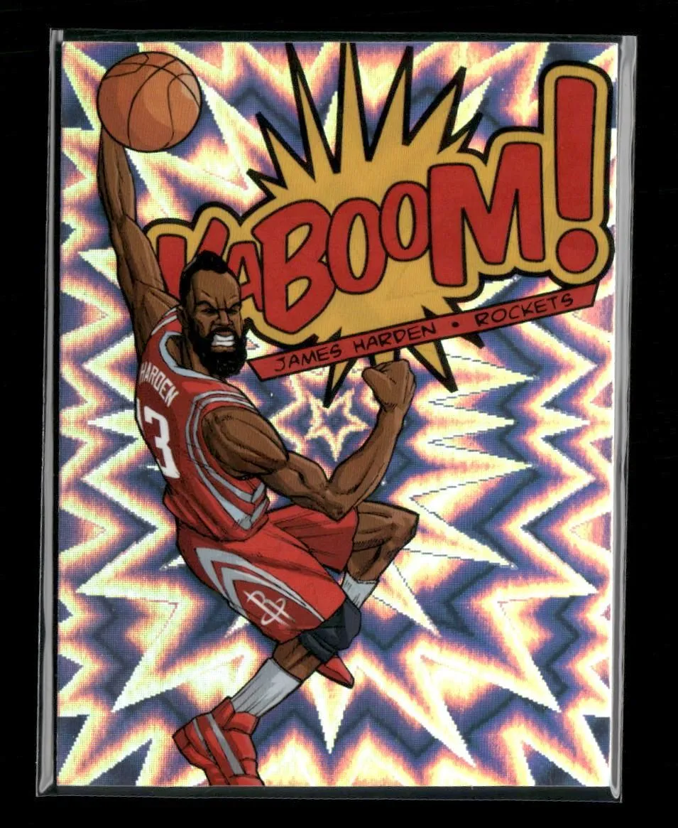2013-14 Panini Innovation Kaboom James Harden #10