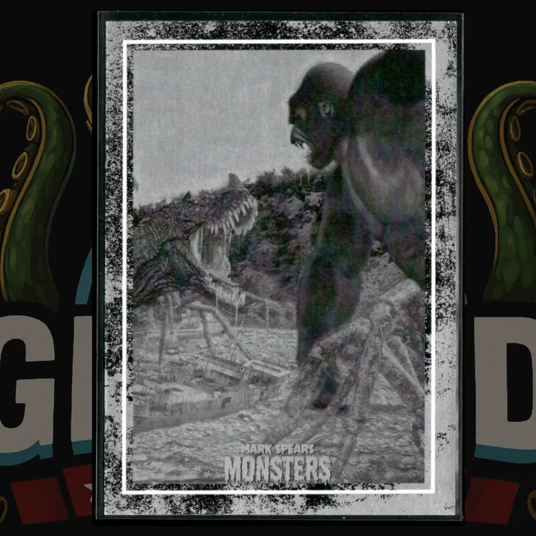 2021 Mark Spears Monsters Series 1 Classic Chrome Card 93 King Kong