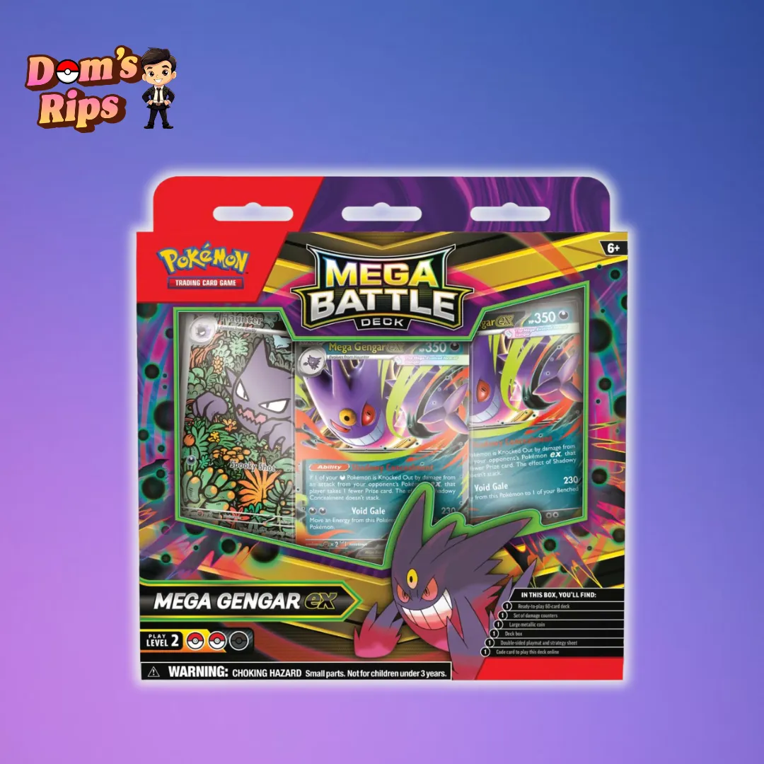 POKEMON TCG MEGA GENGAR EX MEGA BATTLE BOX