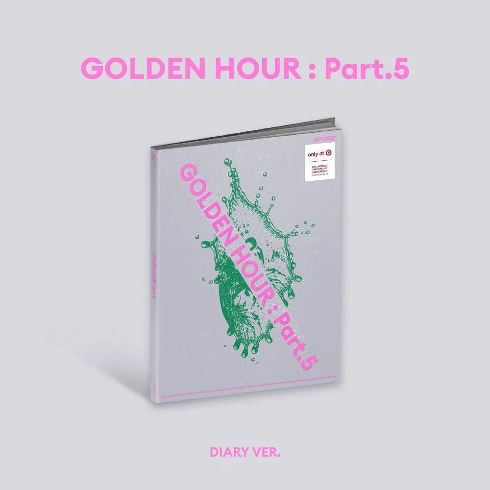 Open-box - ATEEZ - GOLDEN HOUR : Part.5 (DIARY VER.) ( CD)