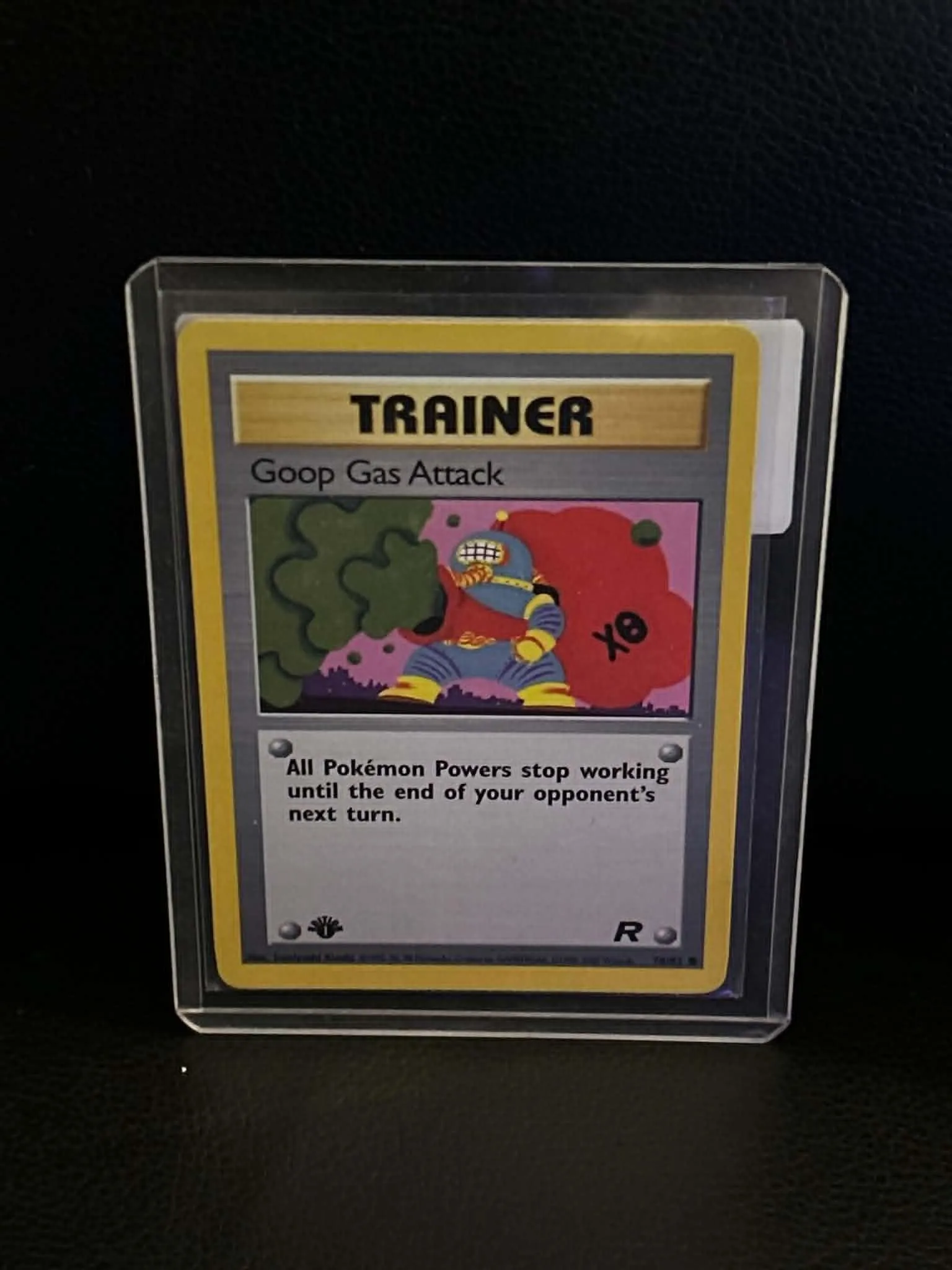 Goop Gas Attack 78/82 Team Rocket Common Pokemon 1st Edition Lightly Played English Trading Card