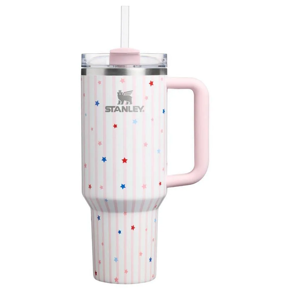 New without box - Stanley 40 oz Stainless Steel H2.0 FlowState Quencher Tumbler Pink