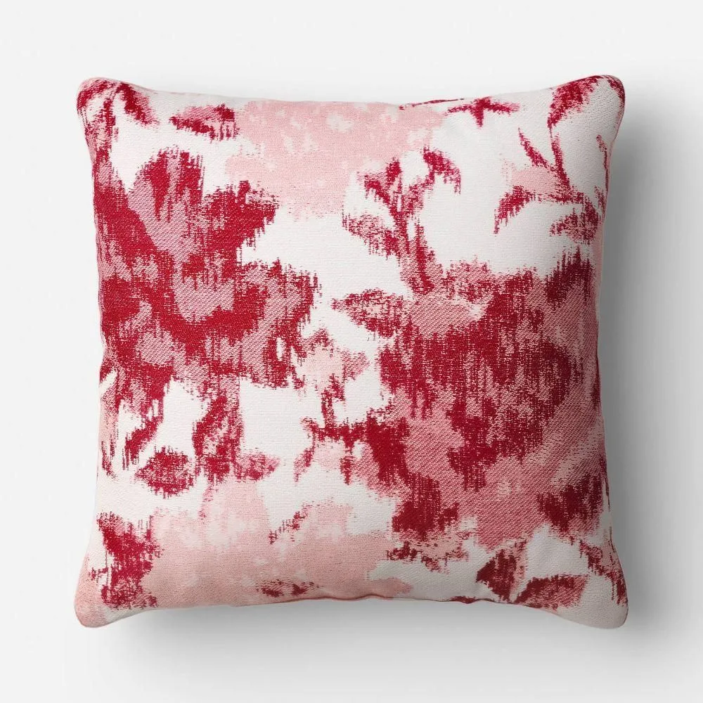 Open-box - 18"x18" Floral Jacquard Pillow Multi - Fuscgia - Threshold