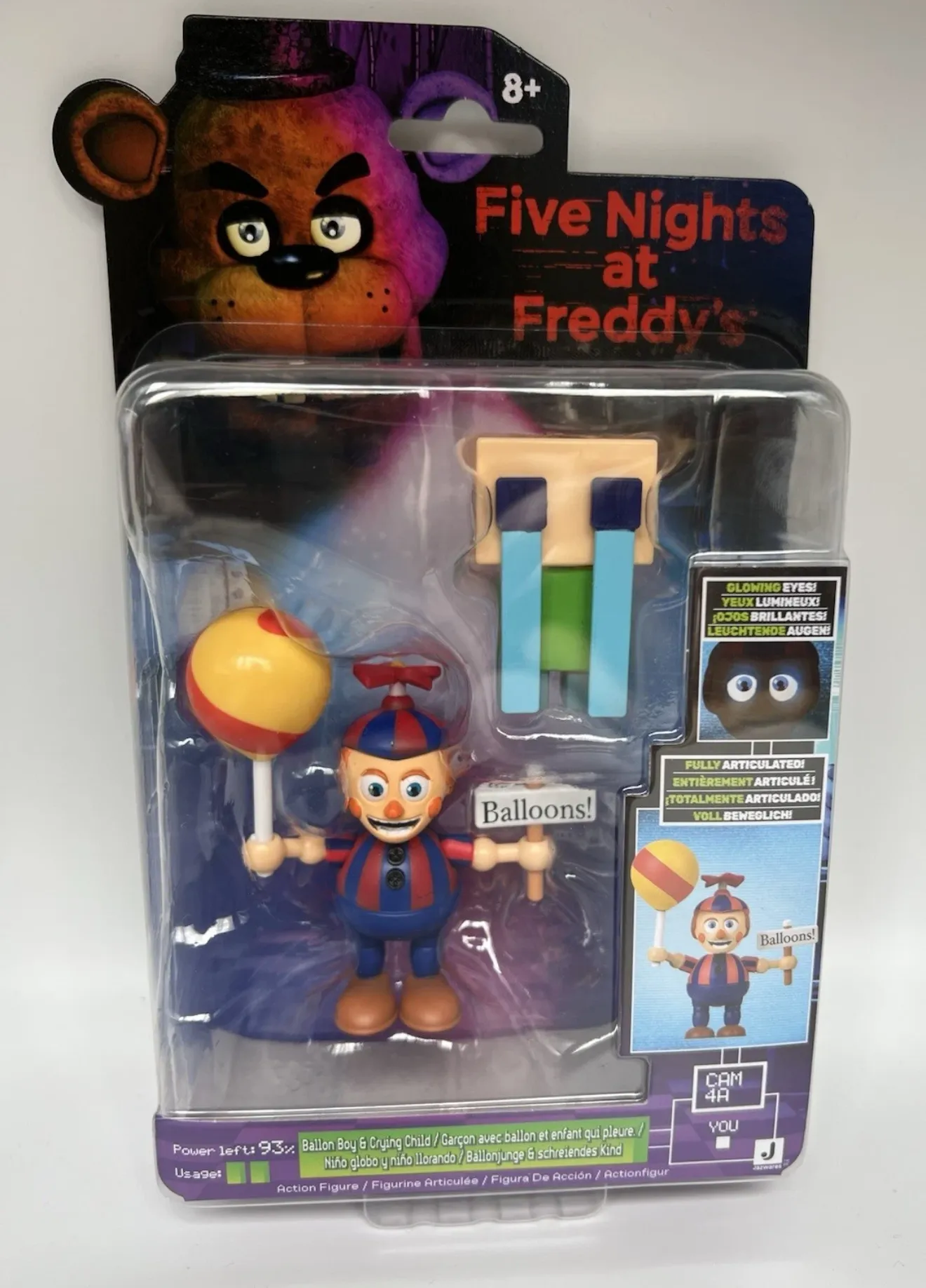 Five Nights At Freddys Balloon Boy & Crying Child Figure Jazwares