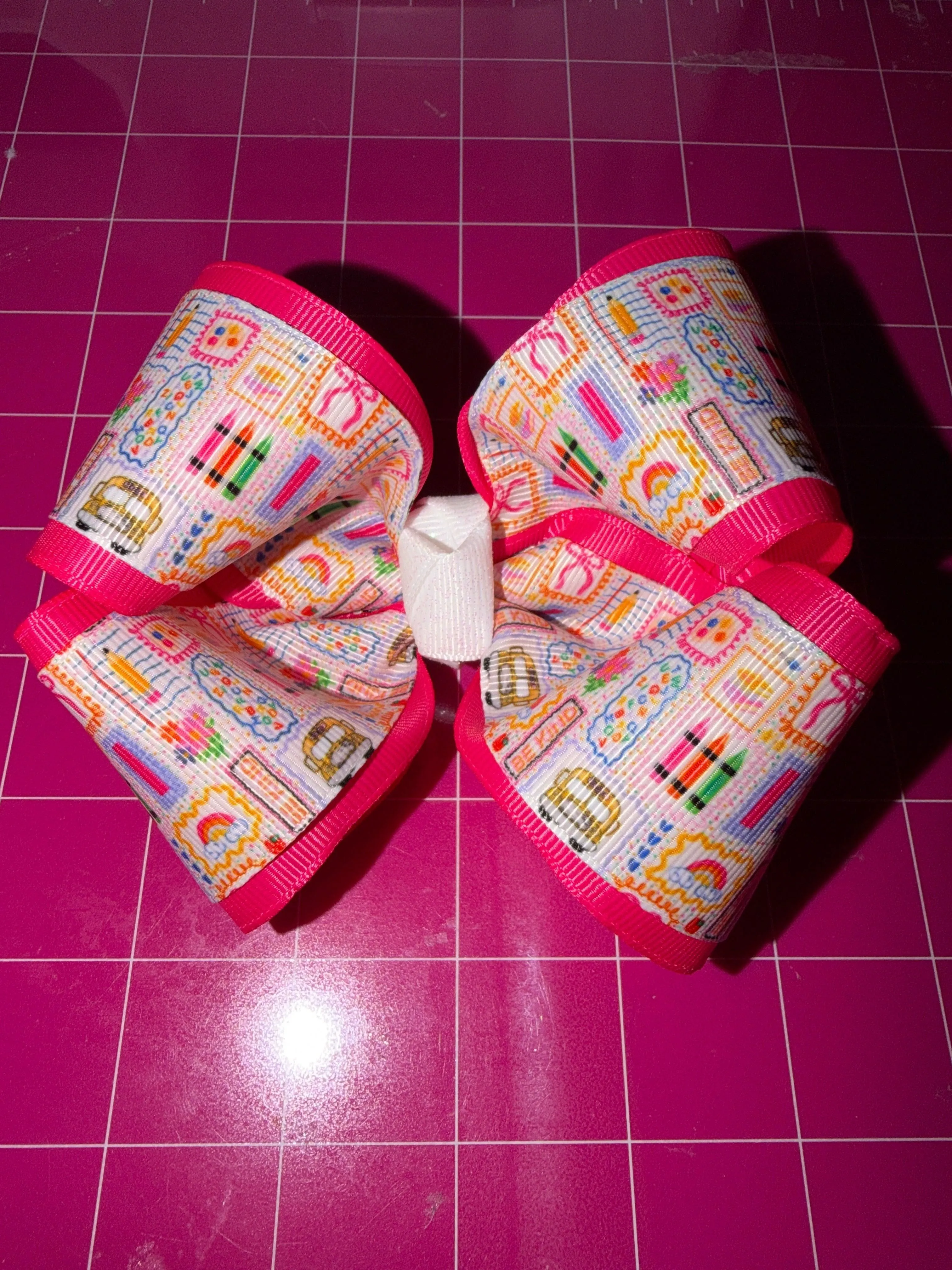 Notebook Scribble Hairbow
