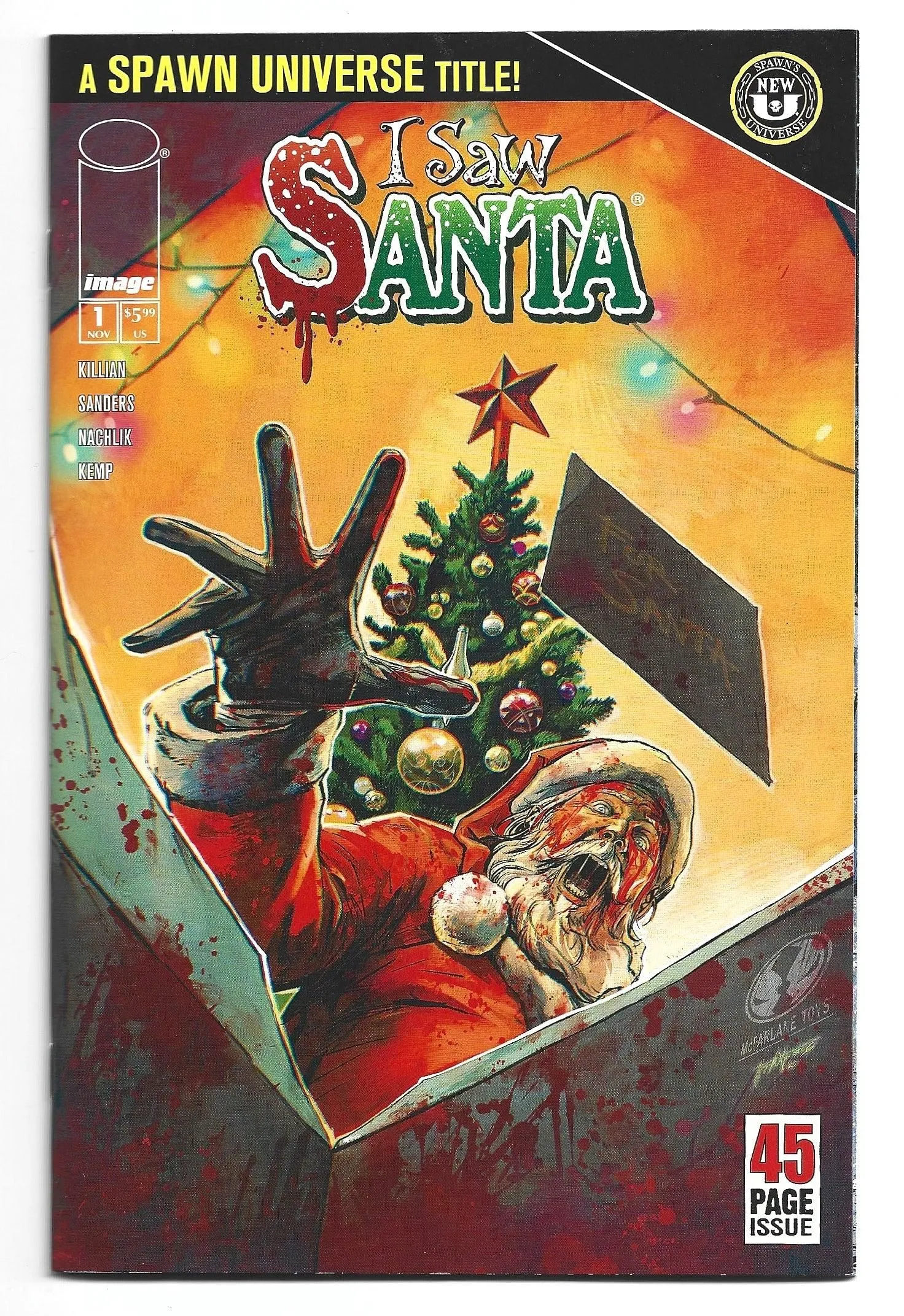 I Saw Santa #1 Cover C