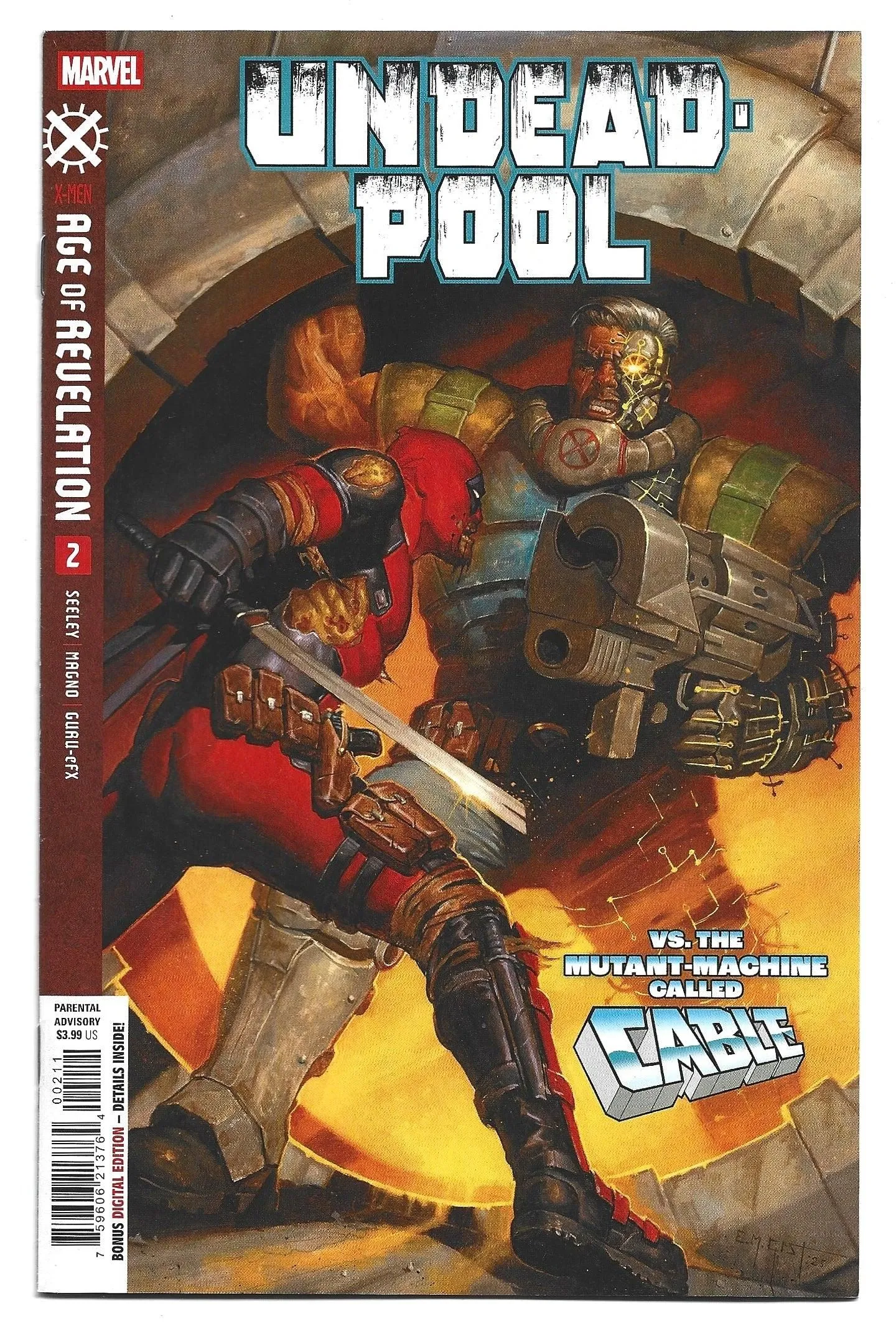 Undead-Pool #2 E.M. Gist Cover Art