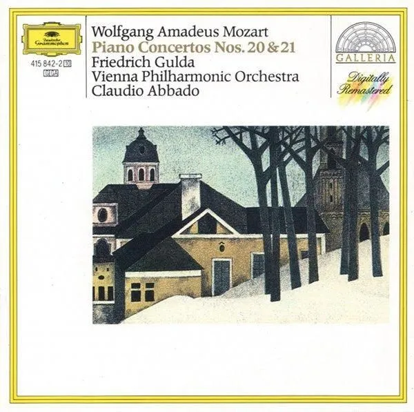 Wolfgang Amadeus Mozart, Friedrich Gulda, Wiener Philharmoniker, Claudio Abbado - Piano Concertos Nos. 20 & 21 (CD)