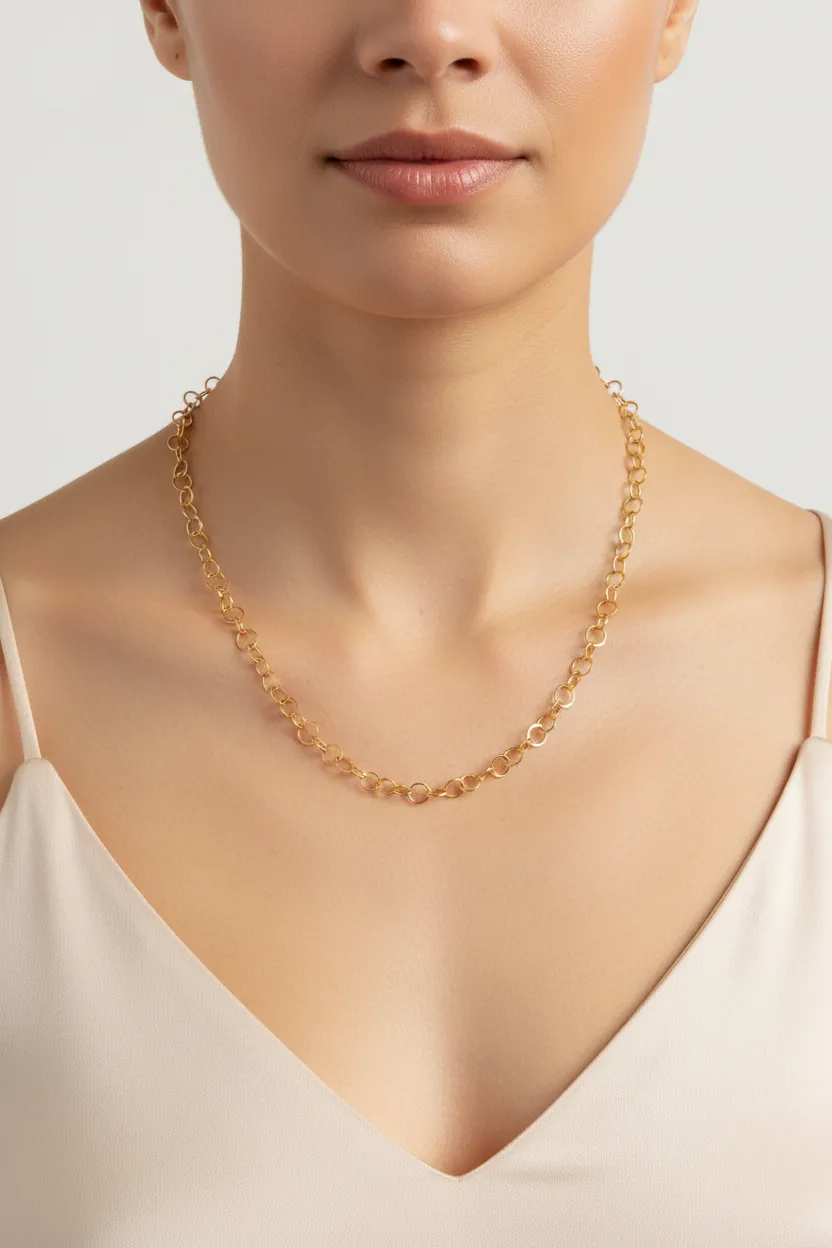 Petite Cable Chain - Gold over Stainless Steel