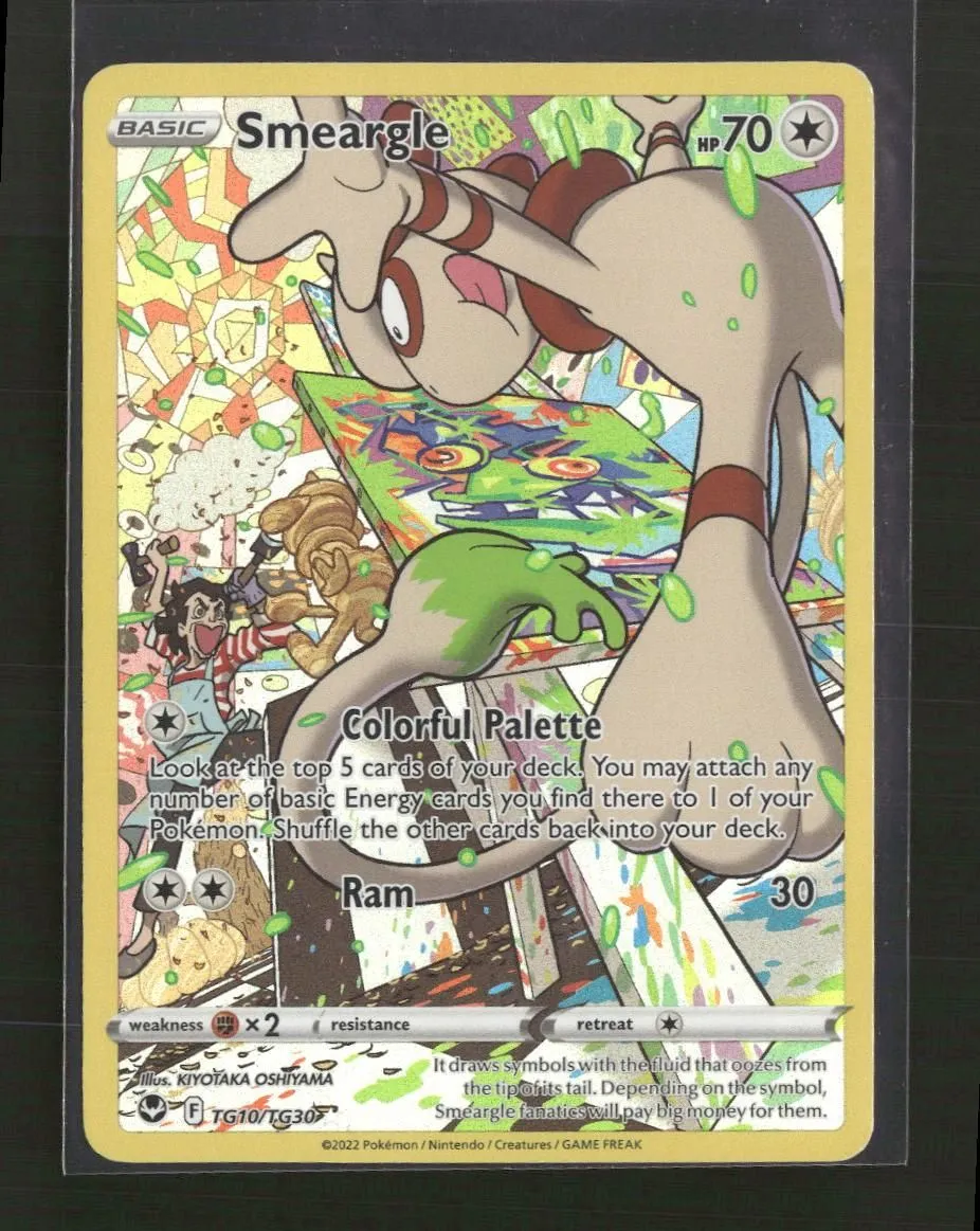 SWSH12: Silver Tempest Trainer Gallery Smeargle #TG10/TG30