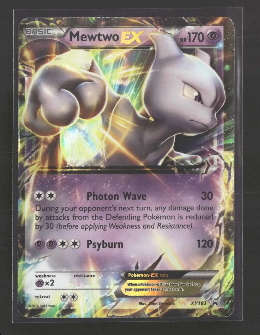 XY Promos Mewtwo EX #XY183
