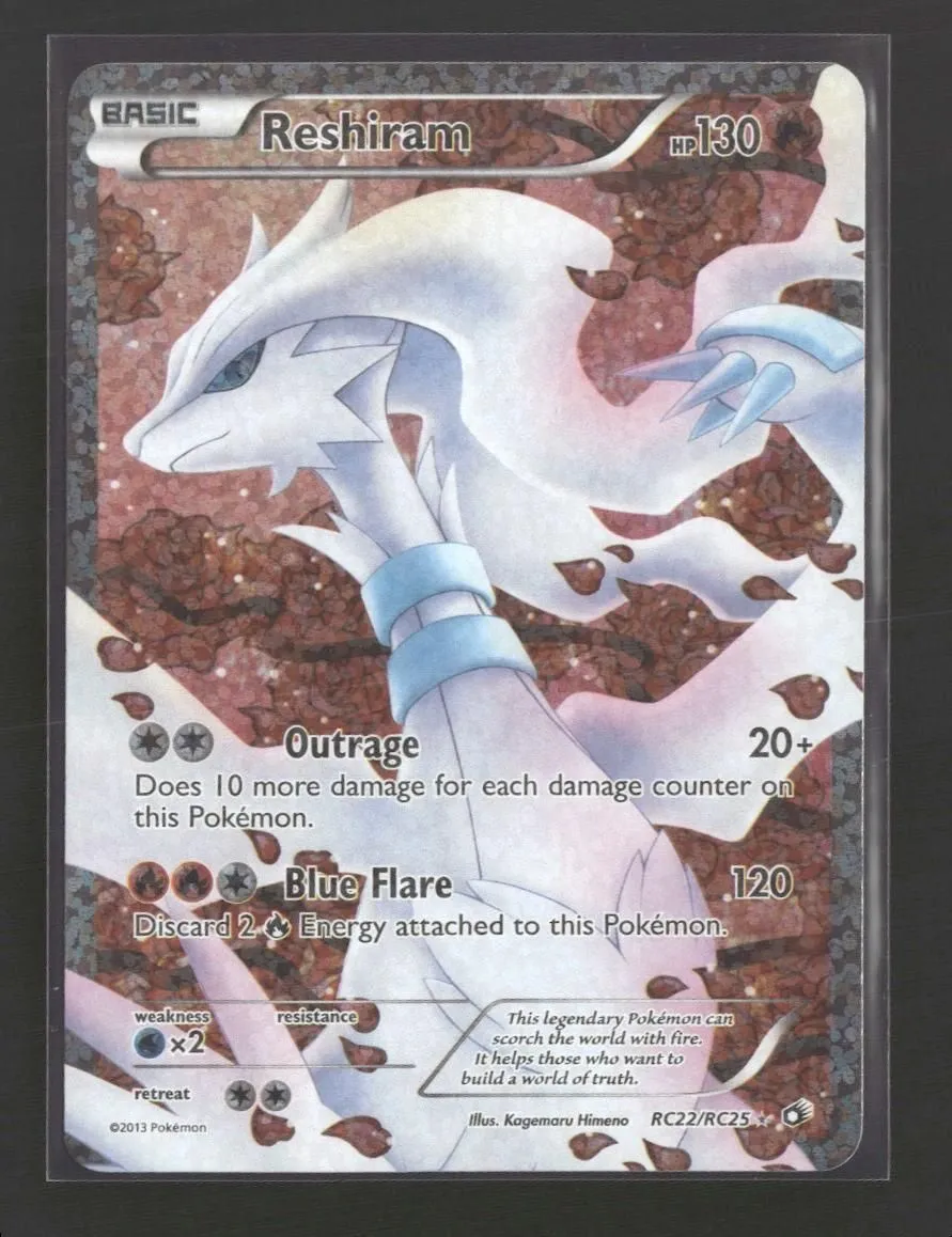 Legendary Treasures: Radiant Collection Reshiram (Full Art) #RC22/RC25