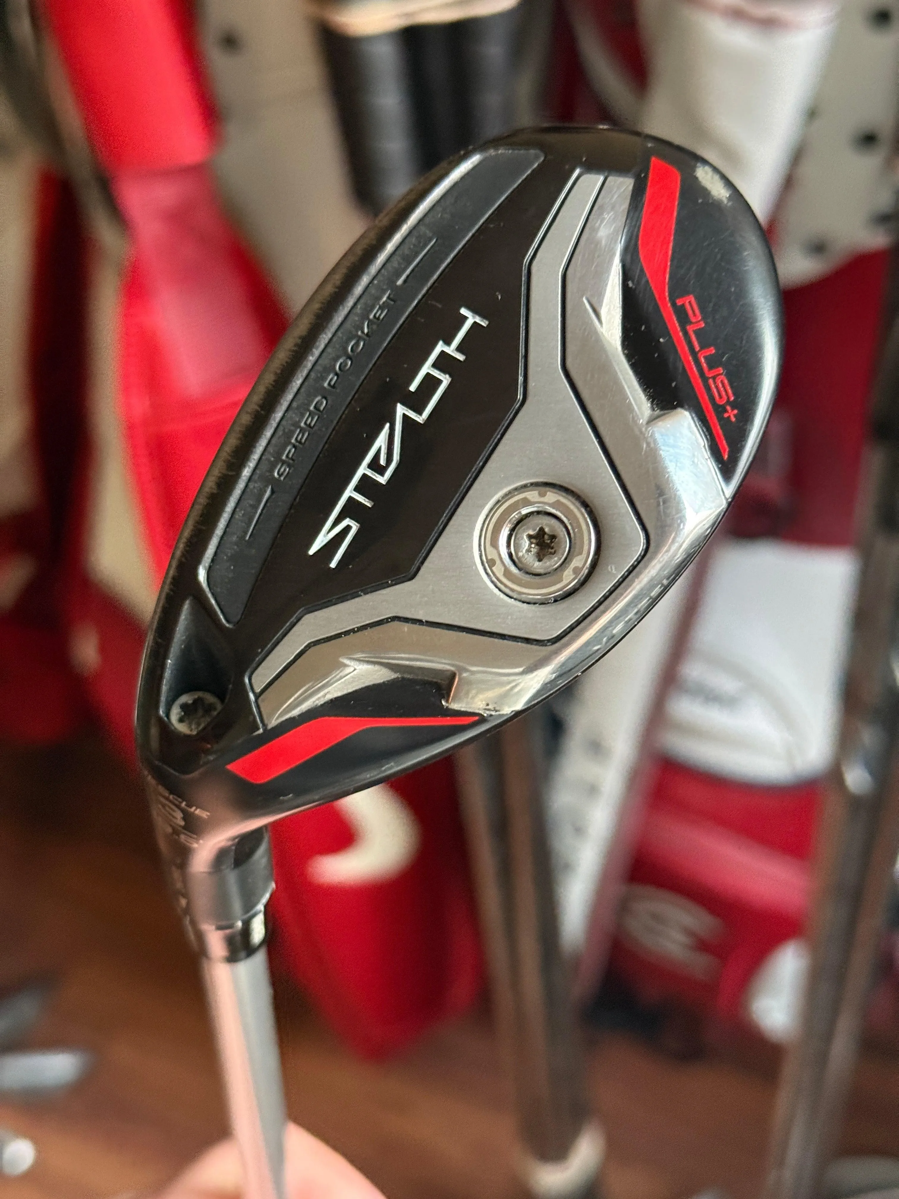Taylormade Stealth Plus 19.5° 3 Hybrid Left Handed w/90g Stiff Shaft