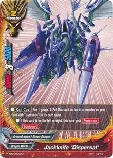 Jackknife "Dispersal" TD03/0002EN Trial Deck: Dragonic Force Future Card BuddyFight Normal Lightly Played English Trading Card