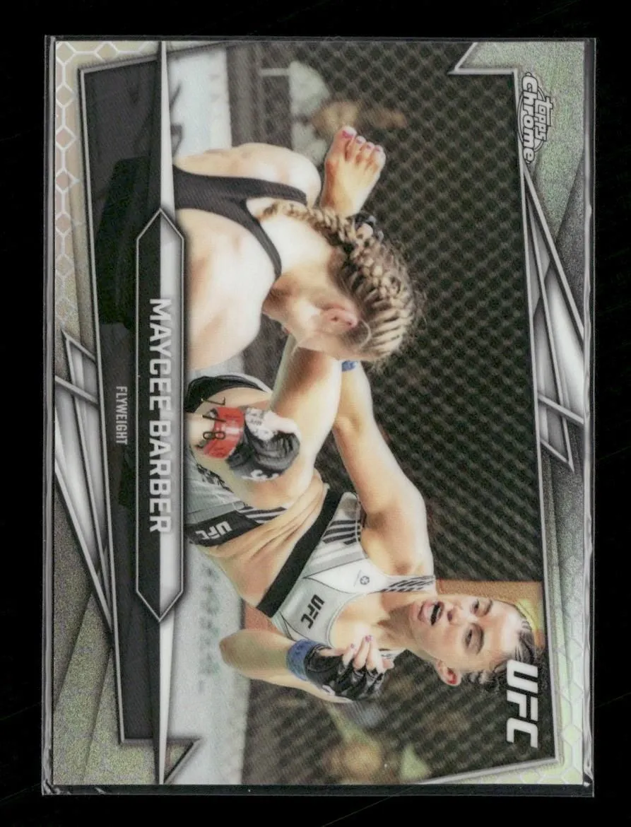 2026 Topps Chrome UFC OctaFractor Maycee Barber #7/8 #180