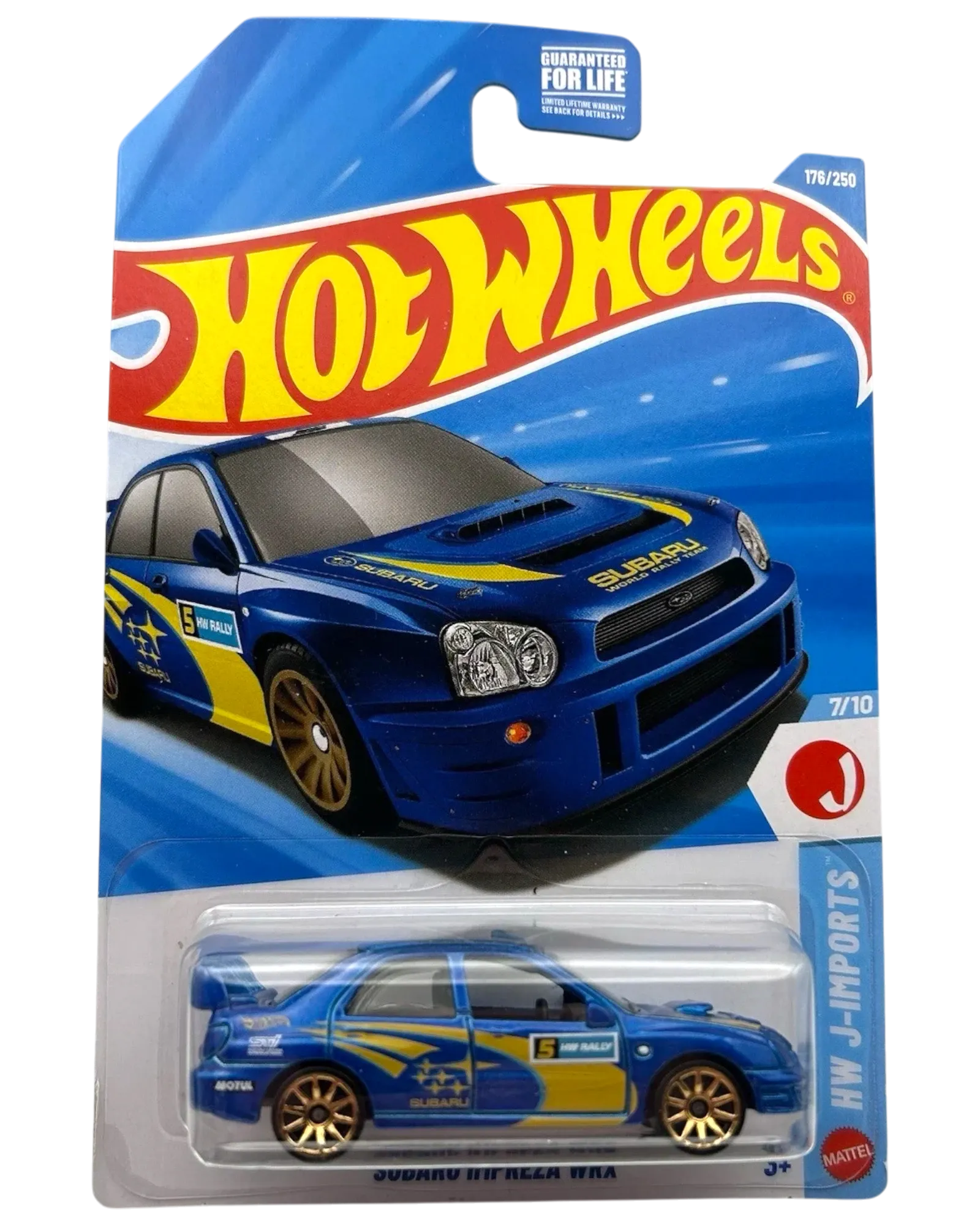 Hot Wheels 2002 Subaru Impreza WRX 1:64 Die-Cast HW J-Imports #176/250