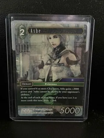 Ashe 12-037L Opus XII Legend Final Fantasy TCG Normal Lightly Played English Trading Card