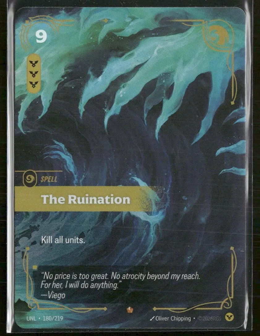 The Ruination #180/219 Mythic - Riftbound Unleashed