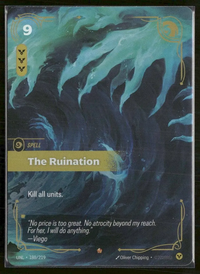 The Ruination #180/219 - Riftbound Unleashed