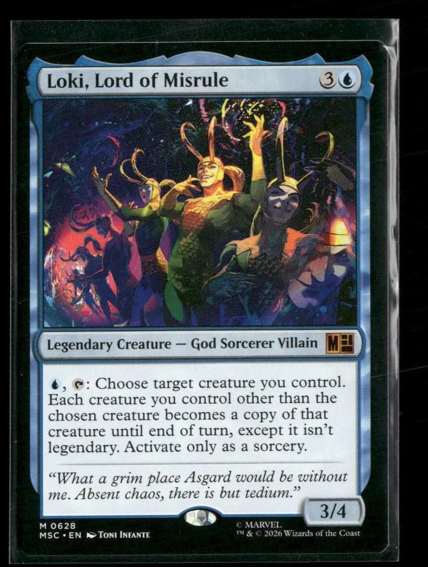 Commander: Marvel Super Heroes Loki, Lord of Misrule #628