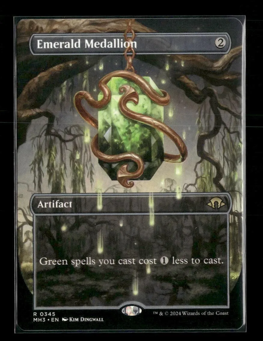 Modern Horizons 3 Emerald Medallion (Borderless) #345
