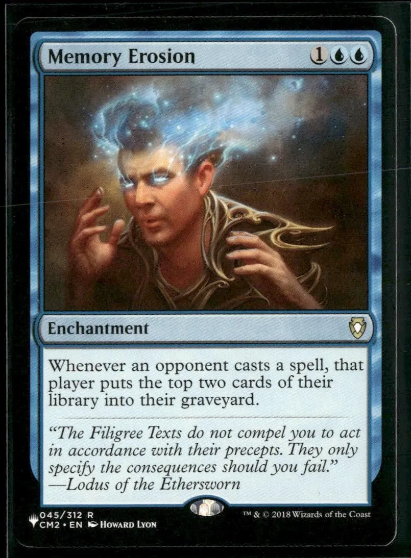 The List Reprints Memory Erosion #45