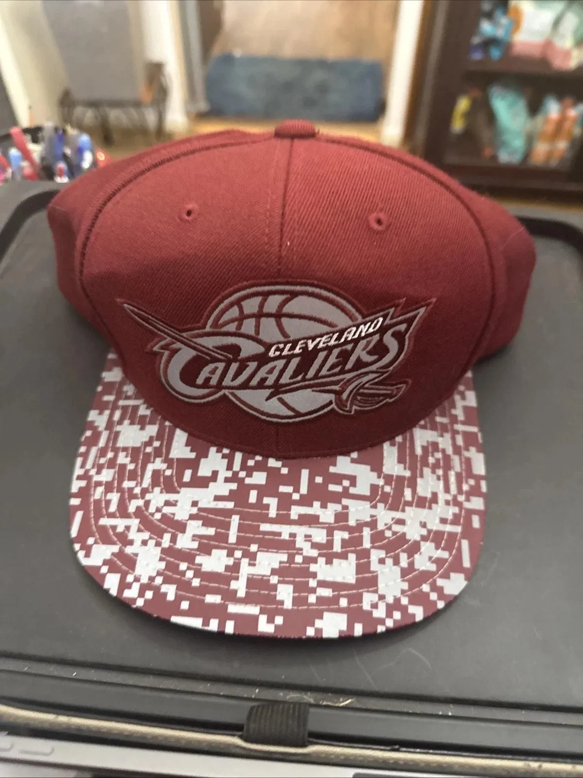 Mitchell and Ness Cleveland Cavaliers Hat 1 Size Fits All