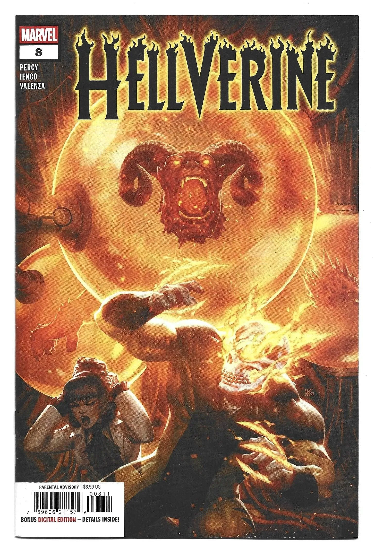 Hellverine #8 Raffaele Ienco Cover
