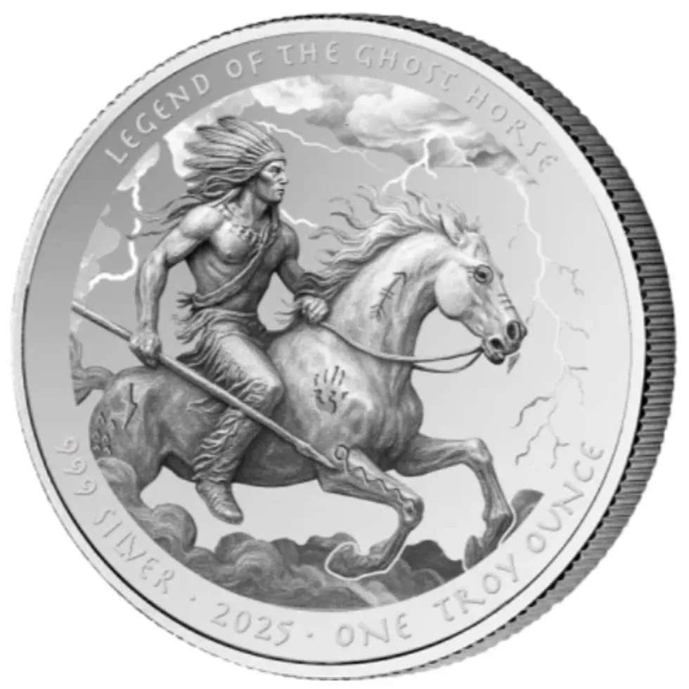 In Stock! 2025 Sioux Nation Ghost Horse Proof 1 oz Silver Coin (999 Mintage)