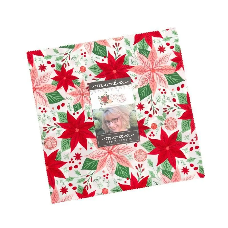 Merrily On High 10" Layer Cake® Sweetfire Road Designs 43210LC Moda