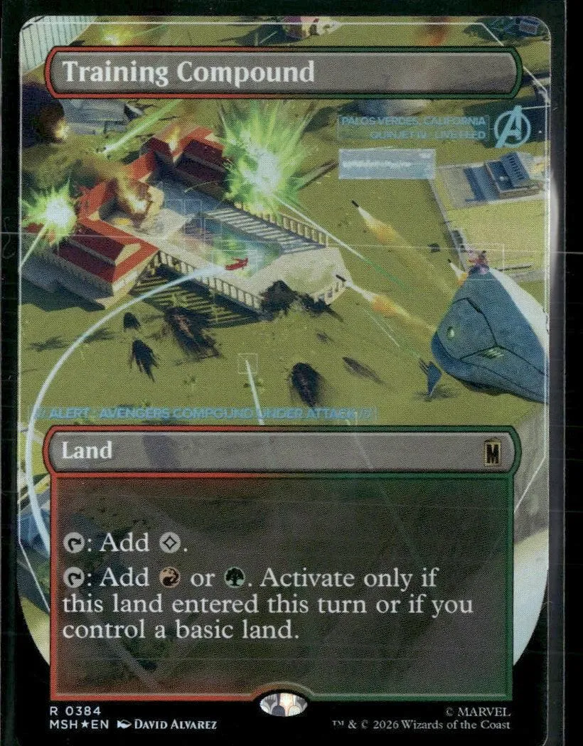 Marvel Super Heroes Training Compound (Borderless) #384