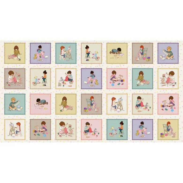 Crafternoon Let's Get Crafty 24" Panel Michael Miller DDC12794 120P