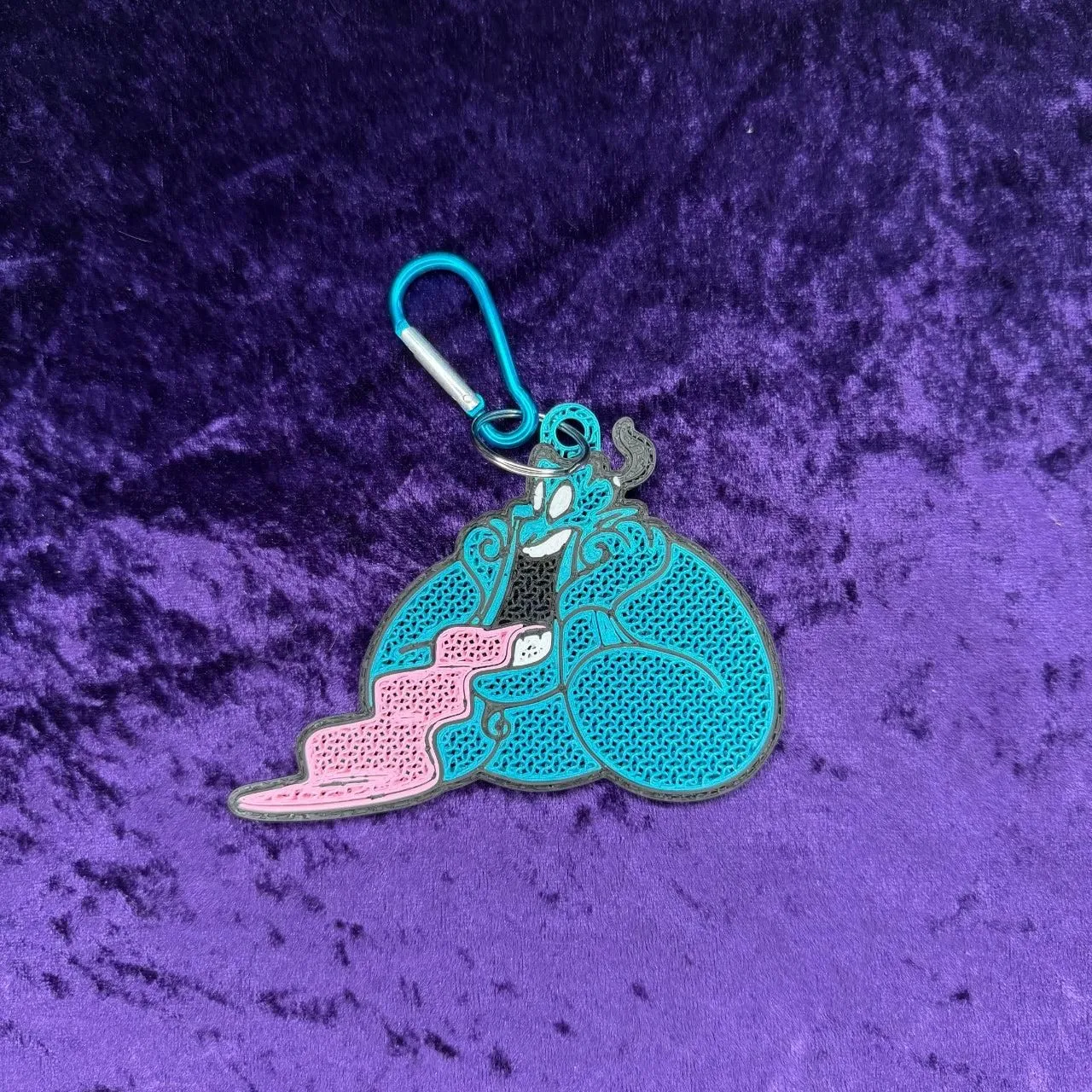 "Genie"-Inspired 3D Printed Pin Keychain