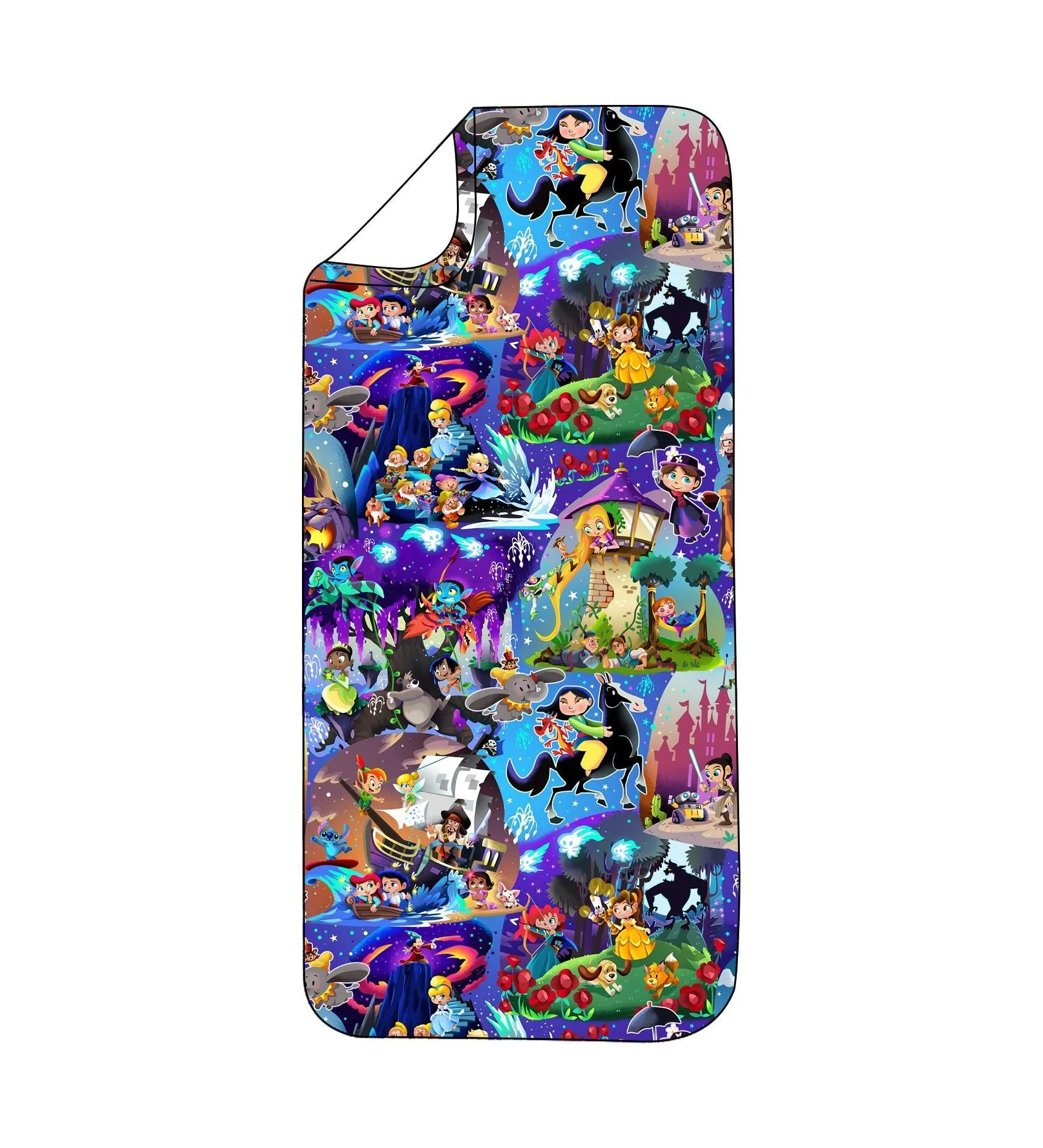Neverland Nights Burp Cloth