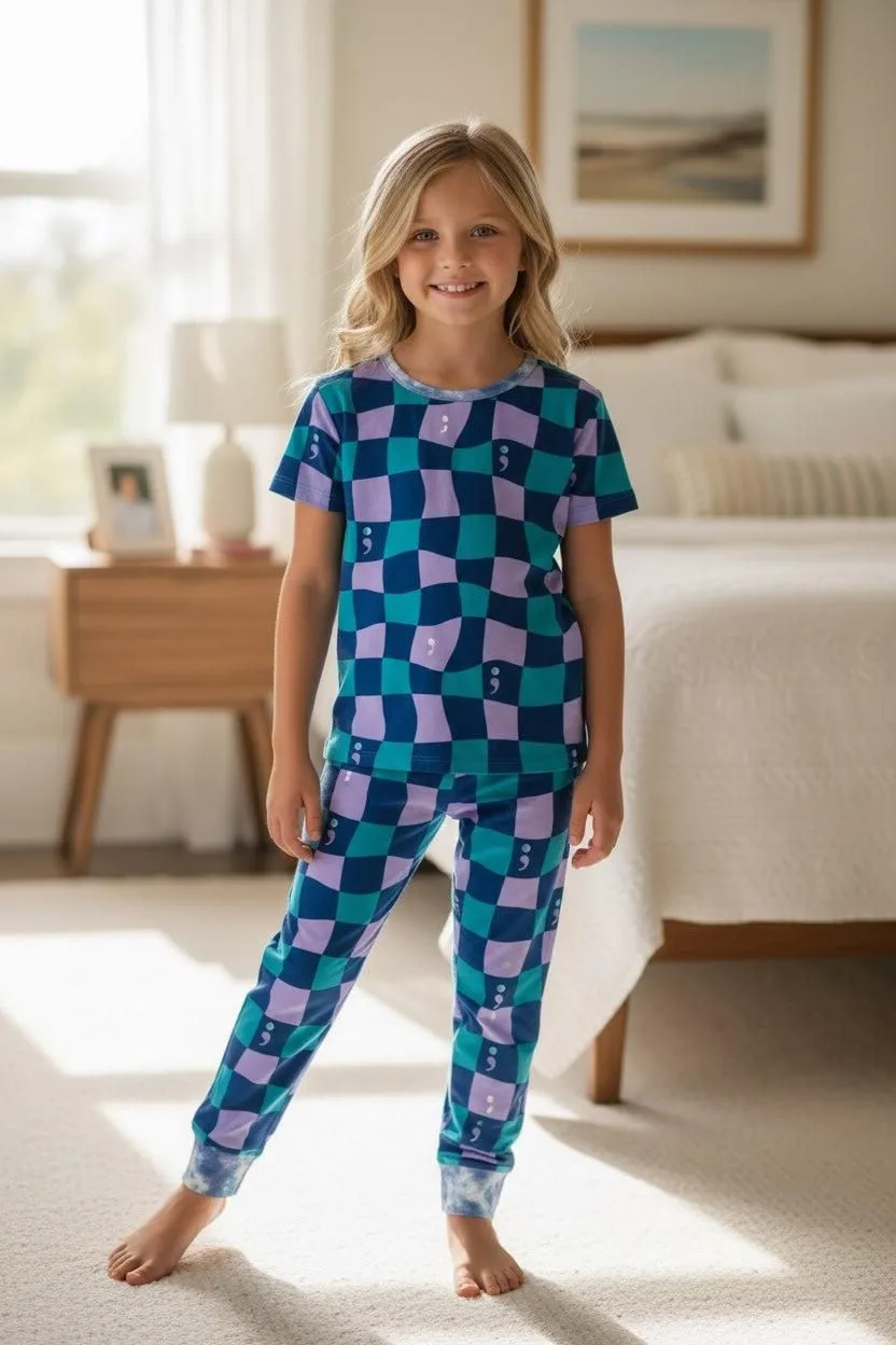 Quiet Fight Short Sleeve & Pants Pajama Set