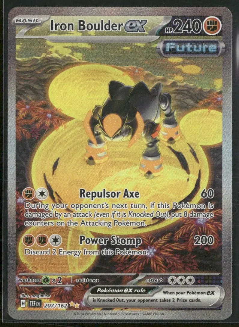 SV05: Temporal Forces Iron Boulder ex #207/162
