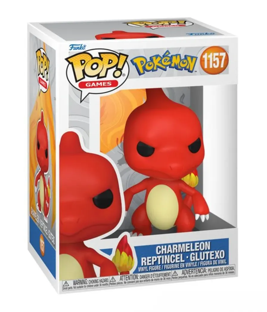 Charmeleon Vinyl Figurine 1157 Funko Pop! by Pokémon