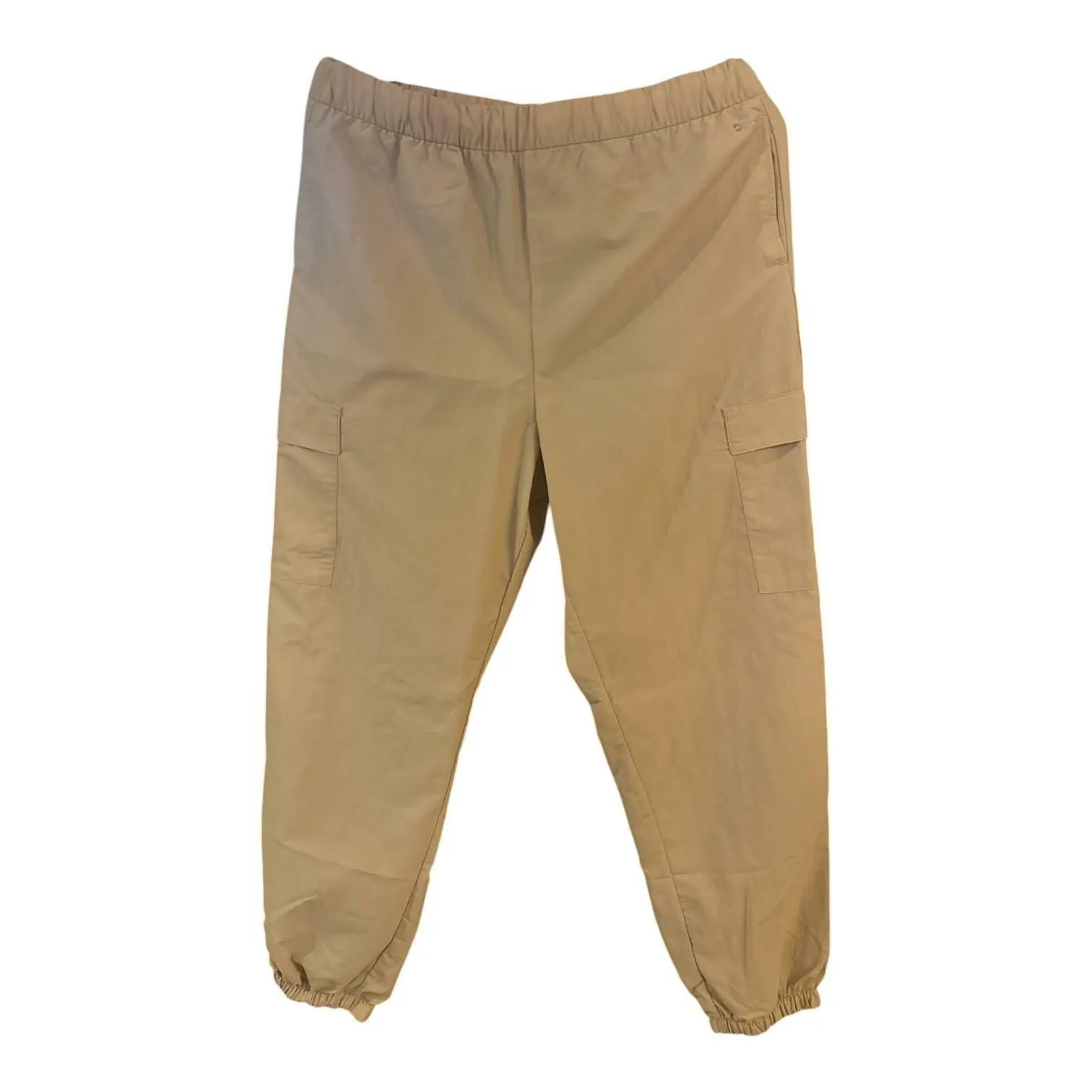 DSG Girl's Woven Cargo High Rise Jogger Sandy Slate XL