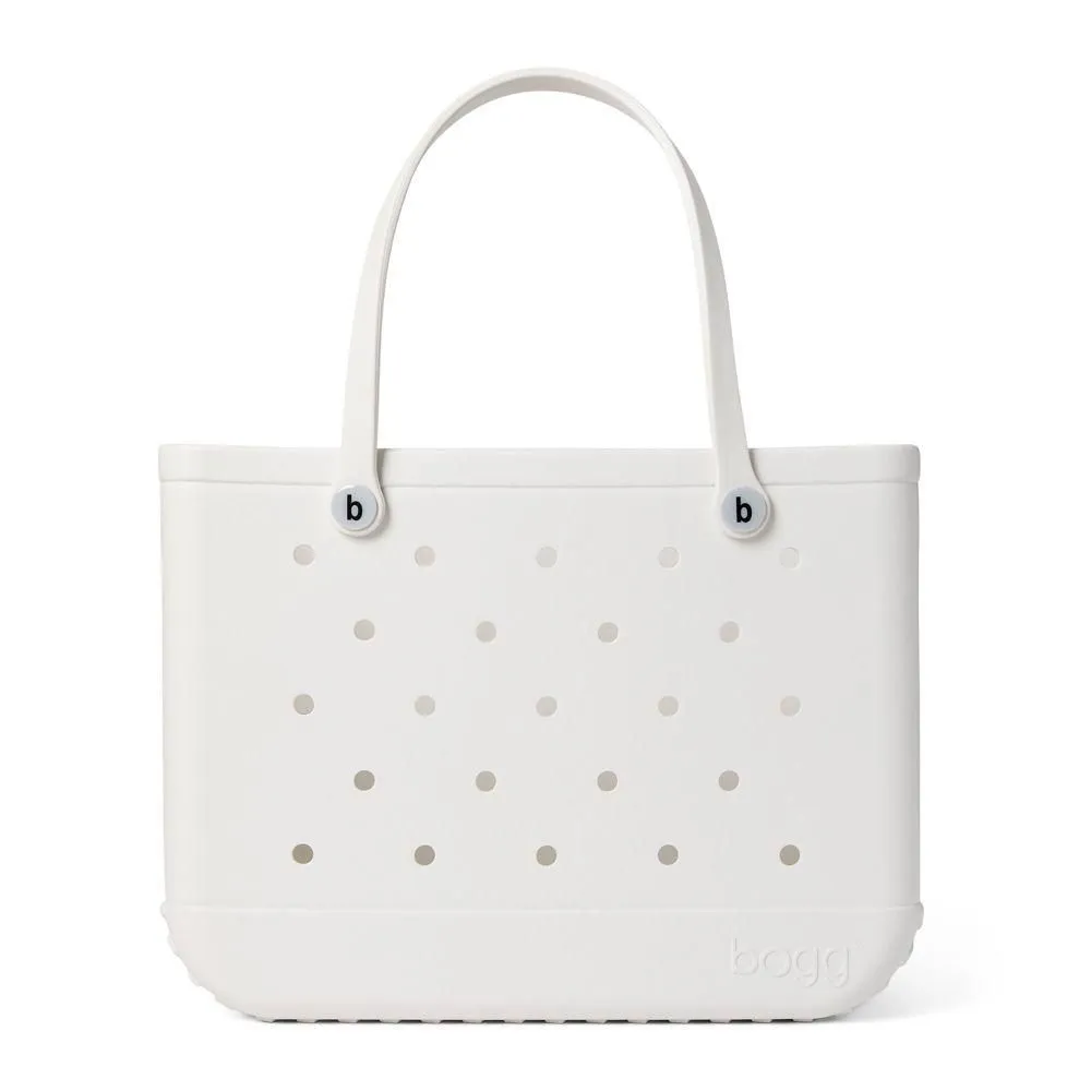 New Without Tags - Size: 9.5” x 11.25” x .25” - Bogg Bag Original Tote Bag - For Shore White: Vinyl Shell Removable